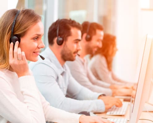 software call center